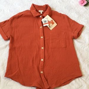 Self-e Shirt-sleeve blouse, juniors XS